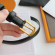 Cintura Celine Elegant Charm 18mm Nera finiture dorate Cintura Celine Elegant Charm 18mm Nera finiture dorate