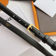 Cintura Celine Elegant Charm 18mm Nera finiture dorate Cintura Celine Elegant Charm 18mm Nera finiture dorate