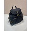 Zaino Prada medio Re-Nylon con marsupio 1BZ811 Nero
