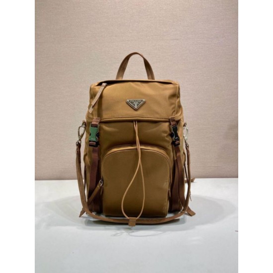 Zaino Prada Re-Nylon 1BZ039 Marrone