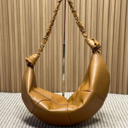 Replica qualità specchio Borse Firmate  a tracolla YSL Saint Laurent Amalia Hobo marrone