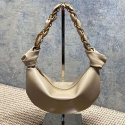 Replica qualità specchio Borse  mini hobo Amalia YSL Saint Laurent Albicocca