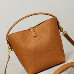 Replica Borse Imitazioni a secchiello piccola YSL Saint Laurent LE 37 Giallo Imitazioni Replica qualità specchio Borse Imitazioni a secchiello piccola YSL Saint Laurent LE 37 Giallo