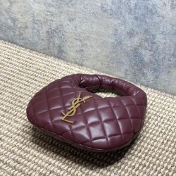 Replica Borsa Piccola Tote YSL Saint Laurent Icarino Cassandre nappa trapuntata Maroon Imitazioni Replica qualità specchio Borsa Piccola Tote YSL Saint Laurent Icarino Cassandre nappa trapuntata Maroon