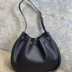 Replica Borse Firmate hobo piccola YSL Saint Laurent Paris VII nera goffrata Imitazioni Replica qualità specchio Borse Firmate hobo piccola YSL Saint Laurent Paris VII nera goffrata