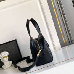 Replica Borsa a mano Prada Media 1BB149 Nero Imitazioni Replica qualità specchio Borsa a mano Prada Media 1BB149 Nero