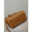 Borsa a mano piccola Sac De Jour Boston YSL Saint Laurent marrone pelle liscia