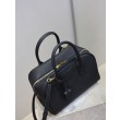 Bora Pari all'originale replica a mano piccola Sac De Jour Boston YSL Saint Laurent nera grana