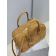 Borse Replica a mano piccola Sac De Jour Boston YSL Saint Laurent nera scamosciato