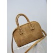Borse Replica a mano piccola Sac De Jour Boston YSL Saint Laurent nera scamosciato