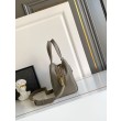 Borse Imitazioni a mano Prada Media 1BB149 Grigio