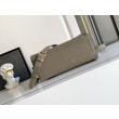 Borse Imitazioni a mano Prada Media 1BB149 Grigio