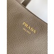 Borse Imitazioni a mano Prada Media 1BB149 Grigio
