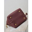 Borsa a secchiello piccola YSL Saint Laurent LE 37 marrone