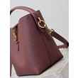 Borsa a secchiello piccola YSL Saint Laurent LE 37 marrone
