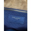 Borse Replica a tracolla media YSL Saint Laurent Toy puffer cammello scamosciata