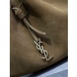 Borsa a tracolla PARIS VII YSL Saint Laurent Jamie Pochon scamosciata marrone