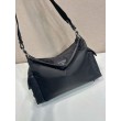 Borsa a tracolla Prada Explore Re-Nylon da uomo Nero