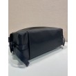 Borsa a tracolla Prada Explore Re-Nylon da uomo Nero