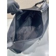 Borsa a tracolla Prada Explore Re-Nylon da uomo Nero