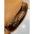 Borsa a tracolla strutturata Prada marrone