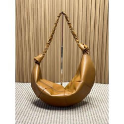 Borse Firmate Replica a tracolla YSL Saint Laurent Amalia Hobo marrone