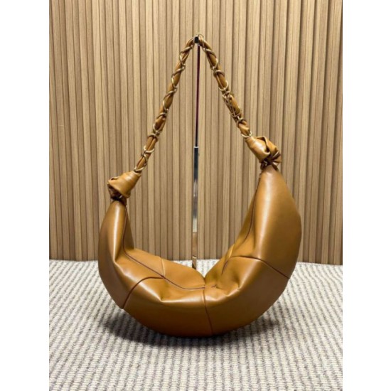Borse Firmate Replica a tracolla YSL Saint Laurent Amalia Hobo marrone