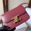 Borsa Celine Teen Triomphe rossa