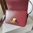 Borsa Celine Teen Triomphe rossa