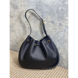 Borse Firmate Replica hobo piccola YSL Saint Laurent Paris VII nera goffrata