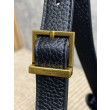 Borse Firmate Replica hobo piccola YSL Saint Laurent Paris VII nera goffrata