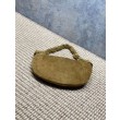 Borsa mini hobo Amalia YSL Saint Laurent Grigio scamosciato