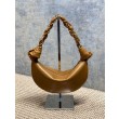 Borsa mini hobo Amalia YSL Saint Laurent marrone