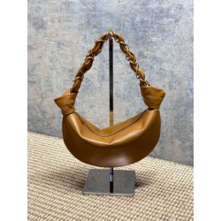Borsa mini hobo Amalia YSL Saint Laurent marrone