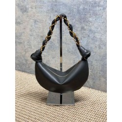 Borse Replica mini hobo Amalia YSL Saint Laurent Nero