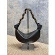 Borse Replica mini hobo Amalia YSL Saint Laurent Nero