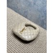 Borse Firmate Replica Piccola Tote YSL Saint Laurent Icarino Cassandre nappa trapuntata Albicocca
