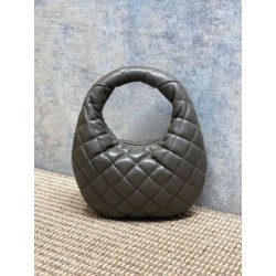 Borsa Piccola Tote YSL Saint Laurent Icarino Cassandre nappa trapuntata Grigio