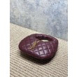 Borsa Piccola Tote YSL Saint Laurent Icarino Cassandre nappa trapuntata Maroon