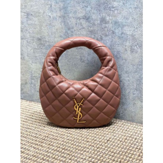 Borsa Piccola Tote YSL Saint Laurent Icarino Cassandre nappa trapuntata Rosa