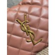 Borsa Piccola Tote YSL Saint Laurent Icarino Cassandre nappa trapuntata Rosa