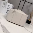 Borsa tote media classica Loewe Hammock Flip Beige