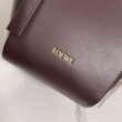 Borsa tote media classica Loewe Hammock Flip Marrone
