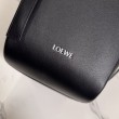 Borsa tote media classica Loewe Hammock Flip Nero