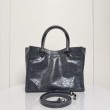 Borse Replica tote verticale piccola Balenciaga Le City Giallo