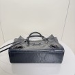 Borse Replica tote verticale piccola Balenciaga Le City Giallo