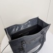 Borse Replica tote verticale piccola Balenciaga Le City Giallo