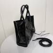 Borse Imitazioni tote verticale piccola Balenciaga Le City nera