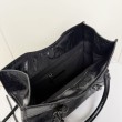 Borse Imitazioni tote verticale piccola Balenciaga Le City nera