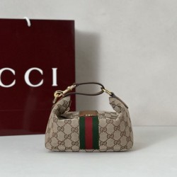 Replica qualità specchio Borse Gucci Mini Vanity 861775 Brown